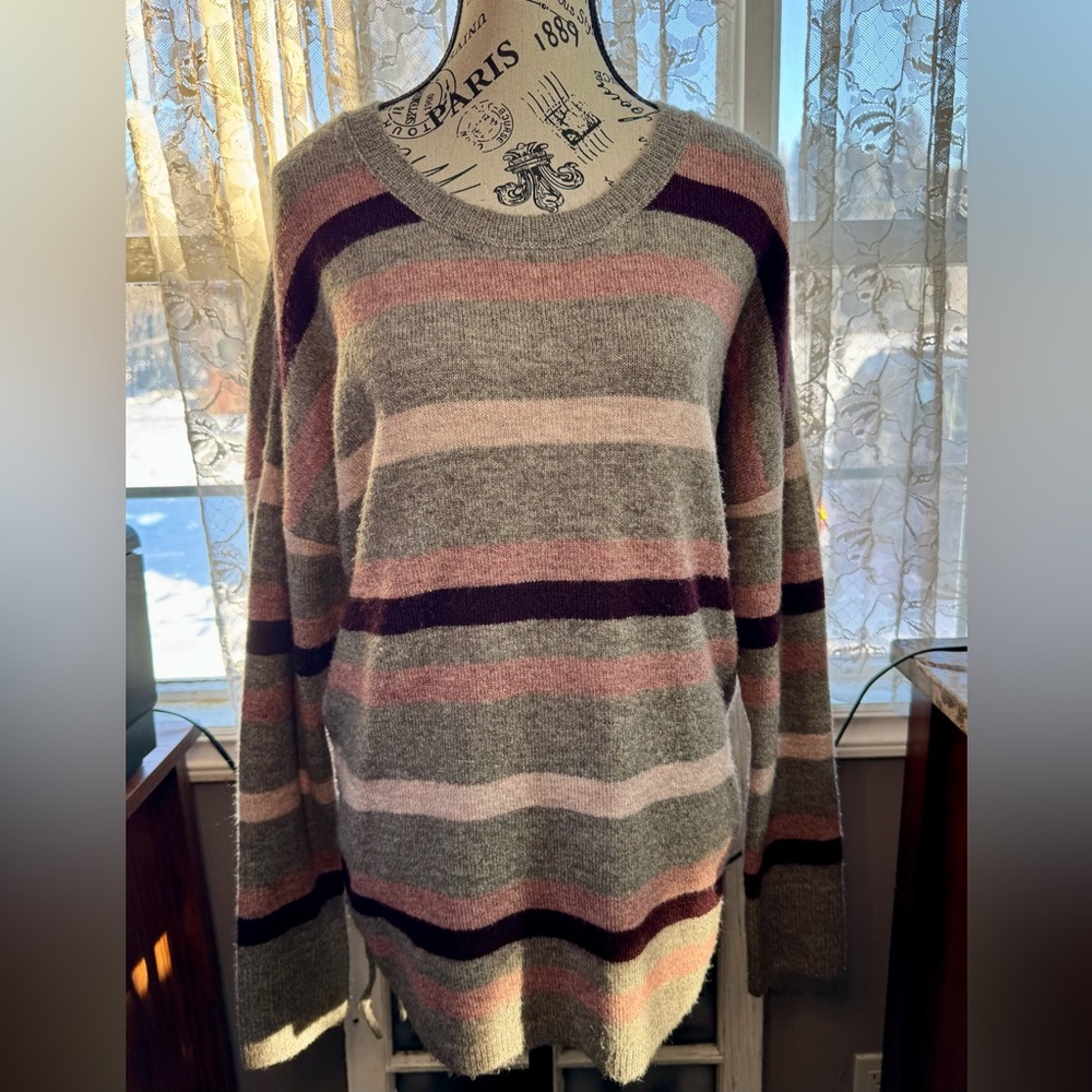 Denver Hayes Side Lace up Sweater